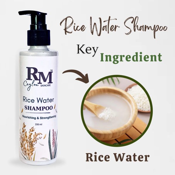 Rice Water Shampoo 200ml - Image 2