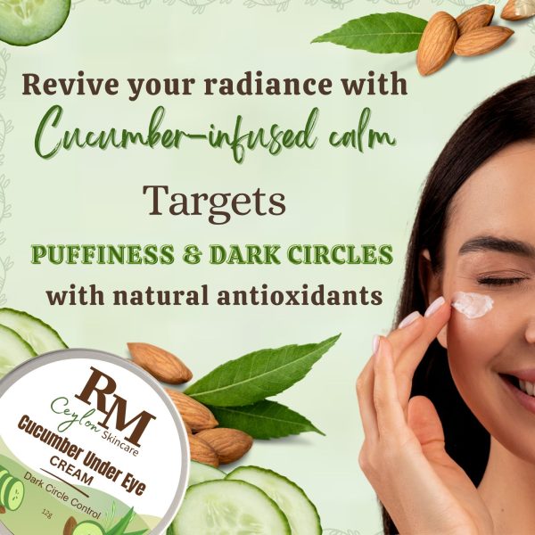 Cucumber Under Eye Cream 12g - Image 2