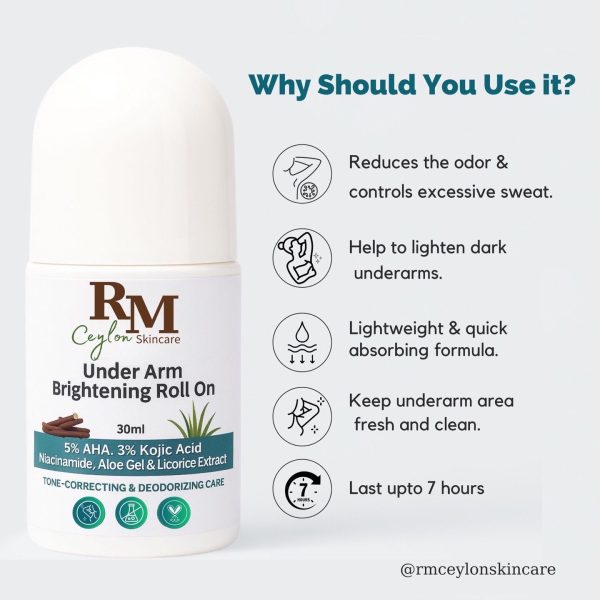 UNDER ARM BRIGHTENING ROLL ON 30G - Image 2